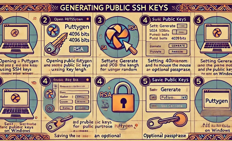 Cara Membuat Public Key dan Private Key dengan PuTTYgen